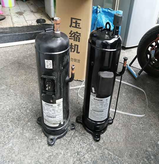 武胜中央空调压缩机的更换维修